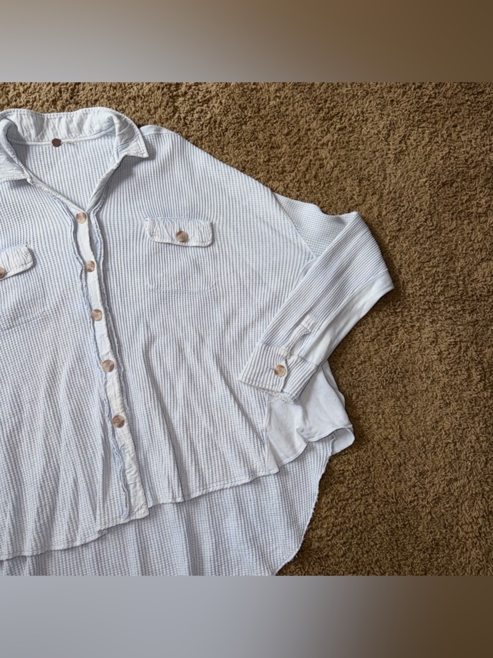 Women’s Free People One Scout Jacket Blue Size XL - Picture 3 of 8